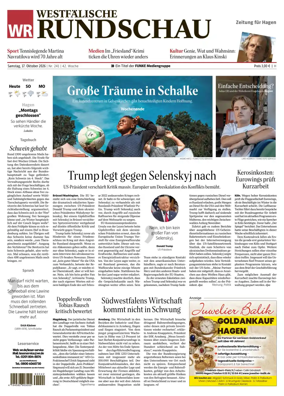 Cover of Westfalische Rundschau (Hagen Hohenlimburg)