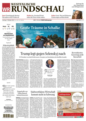 Cover of Westfalische Rundschau (Siegen)
