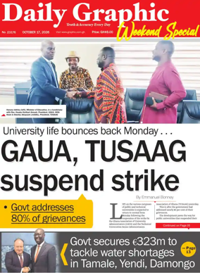 Cover of Daily Graphic
