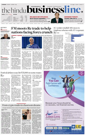 Cover of BusinessLine (Hyderabad)