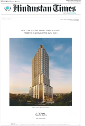 Cover of Hindustan Times ST (Noida)