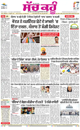 Cover of Sach Kahoon Punjabi