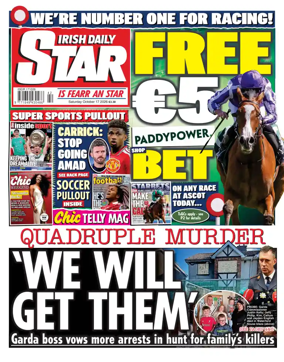 Cover of Irish Daily Star