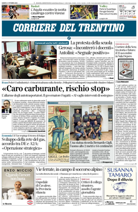 Cover of Corriere del Trentino
