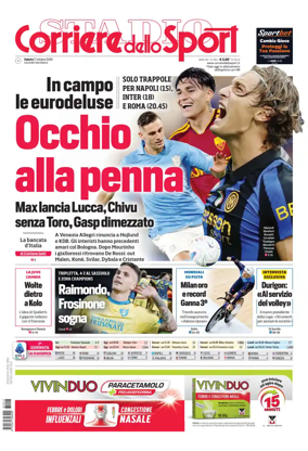 Cover of Corriere dello Sport (Nazionale)