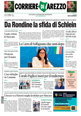 Cover of Corriere di Arezzo