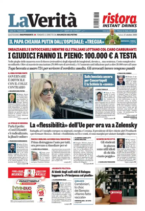Cover of La Verita (Italia)