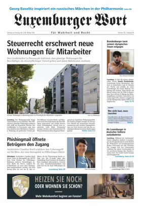 Cover of Luxemburger Wort