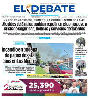 Cover of El Debate de Los Mochis