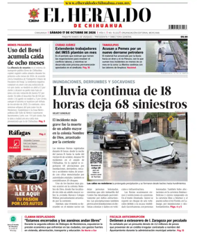 Cover of El Heraldo de Chihuahua