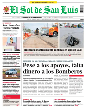 Cover of El Sol de San Luis Potosi