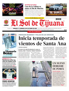Cover of El Sol de Tijuana