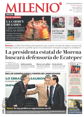 Cover of Milenio Edo de Mexico