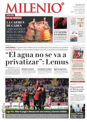 Cover of Milenio Jalisco