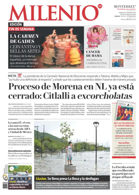 Cover of Milenio Monterrey