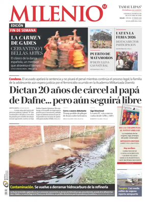 Cover of Milenio Tamaulipas