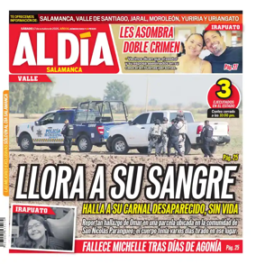 Cover of Periodico Al Dia (Salamanca)