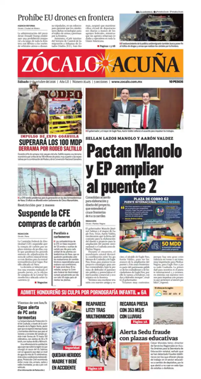 Cover of Zocalo Acuna