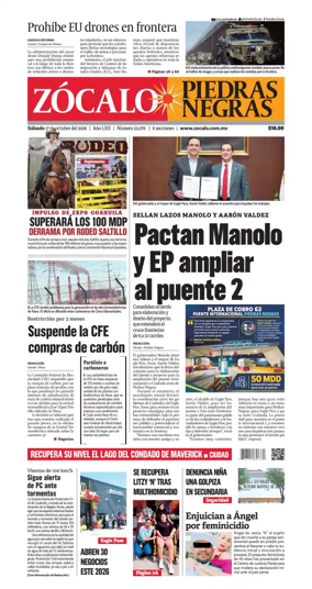 Cover of Zocalo Piedras Negras