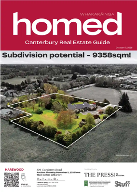 Cover of Homed Canterbury Region