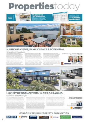 Cover of Otago Daily Times-Property Today