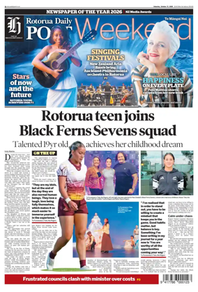 Cover of Rotorua Daily Post