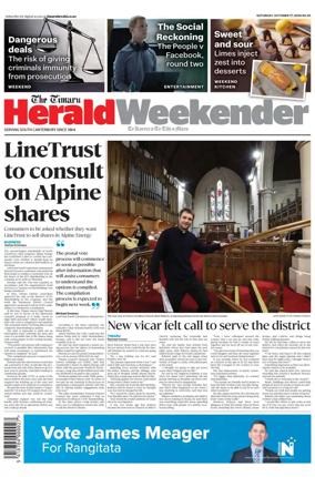 Cover of The Timaru Herald