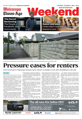 Cover of Wairarapa Times-Age (NZ)