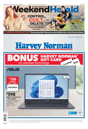 Cover of Weekend Herald
