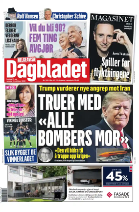 Cover of Dagbladet