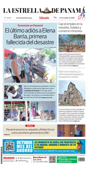Cover of La Estrella de Panama