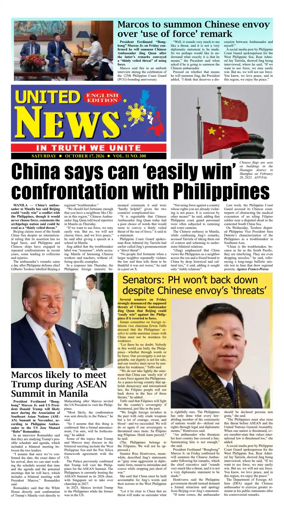 Cover of United News - English Edition