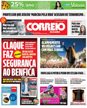 Cover of Correio da Manha Weekend