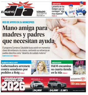 Cover of El Nuevo Dia