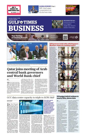 Cover of Gulf Times Business