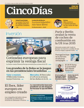Cover of Cinco Dias