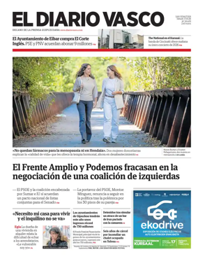 Cover of Diario Vasco (Bajo Deba)