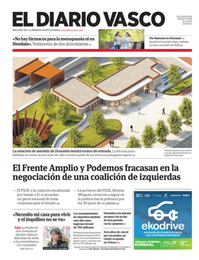 Cover of Diario Vasco (Capital)