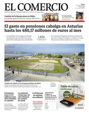 Cover of El Comercio_(Gijon)