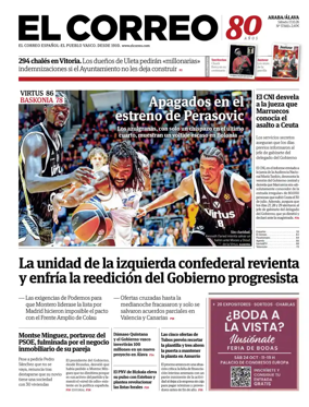 Cover of EL Correo (Alava)