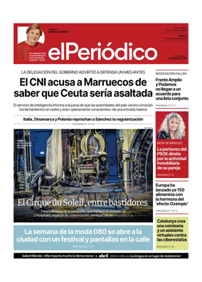 Cover of El Periodico - Castellano
