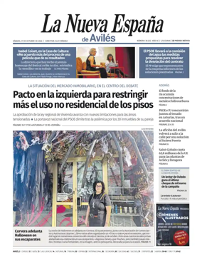 Cover of La Nueva Espana (Aviles)