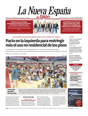 Cover of La Nueva Espana (Gijon)