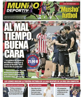 Cover of Mundo Deportivo (Bizkaia-Araba)