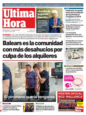 Cover of Ultima Hora