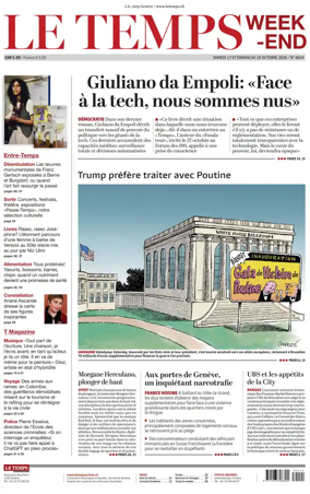 Cover of Le Temps