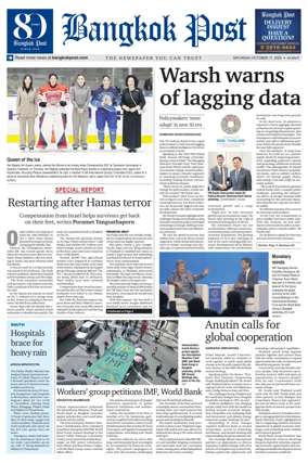 Cover of Bangkok Post