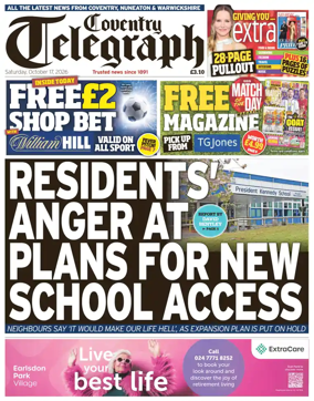 Cover of Coventry Telegraph