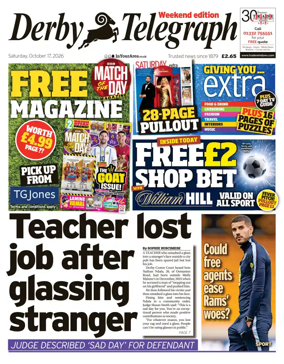 Cover of Derby Telegraph