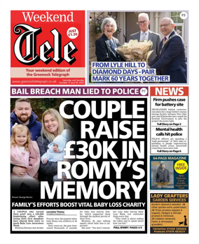 Cover of Greenock Telegraph